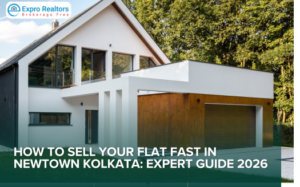 how to sell flat quickly in Newtown Kolkata