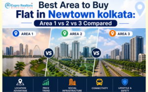 best area to buy flat in newtown kolkata