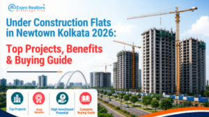 under construction flats newtown kolkata