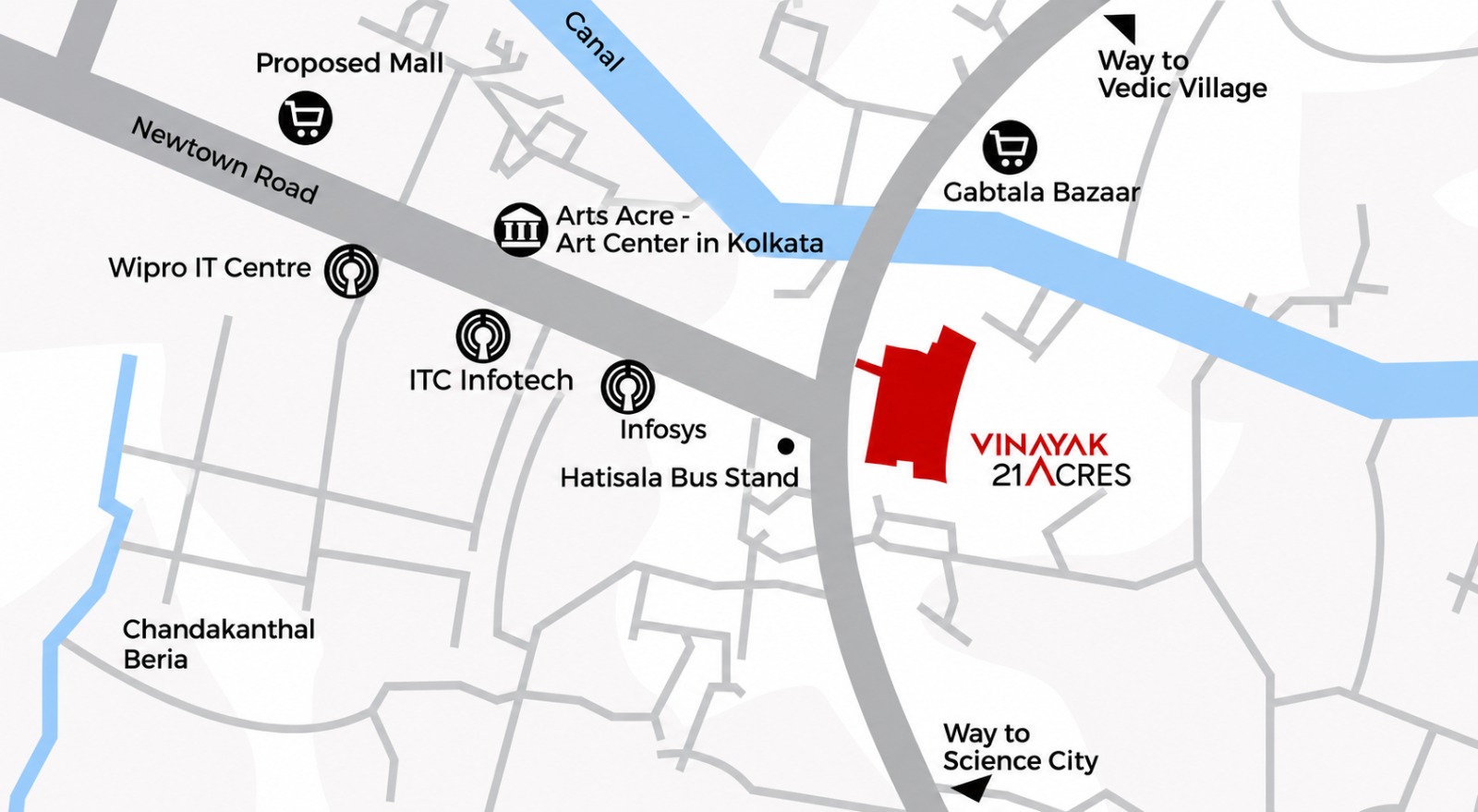 21 Acres Location