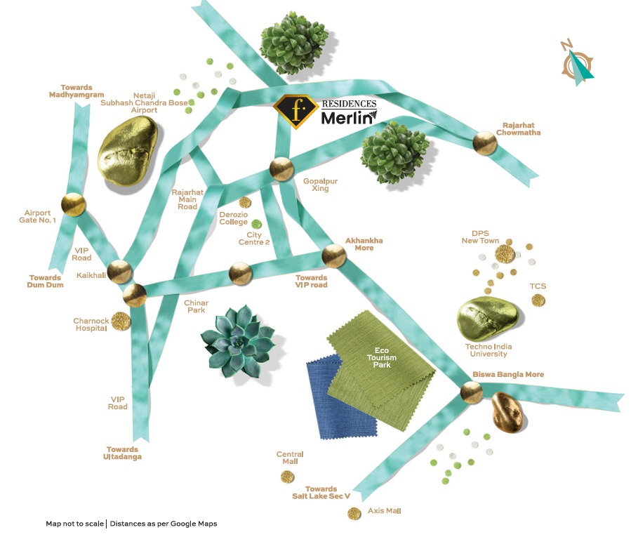 f RESIDENCES LOCATION MAP