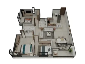 Inspire 3BHK