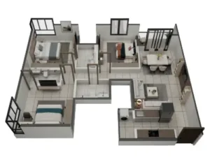 Inspire 3BHK