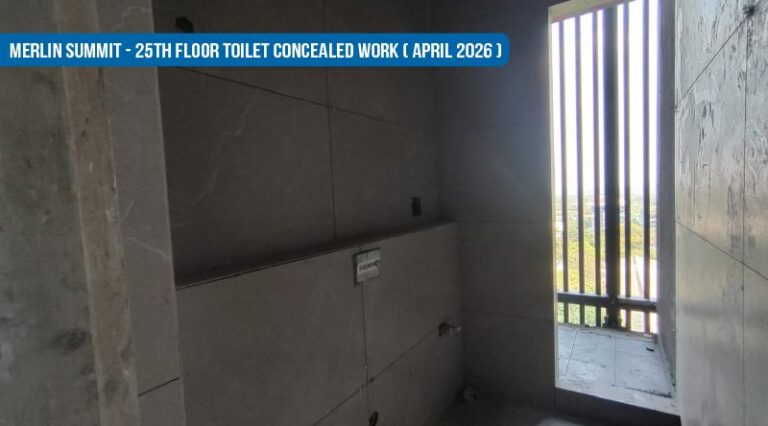 Toilet concealed work