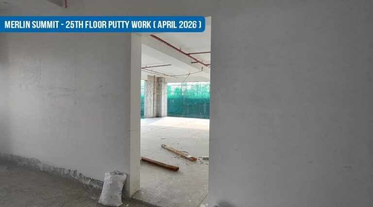 25th floor putty work