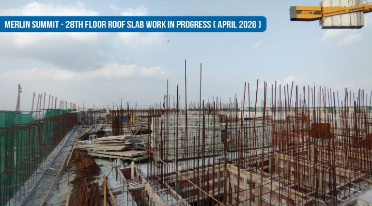 Roof slab work
