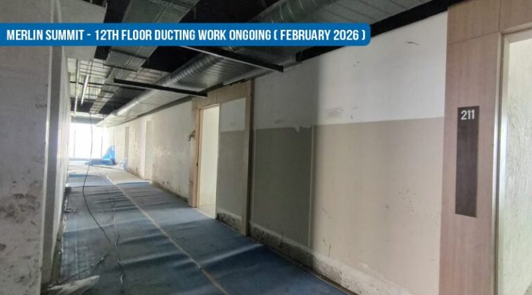Duckting work ongoing