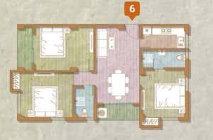 Raajkutir 3 BHK